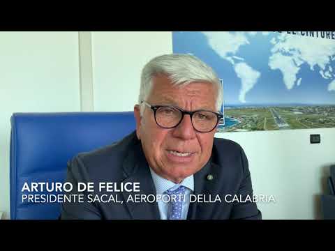 Arturo De Felice, presidente SACAL, gestione aeroporti della Calabria