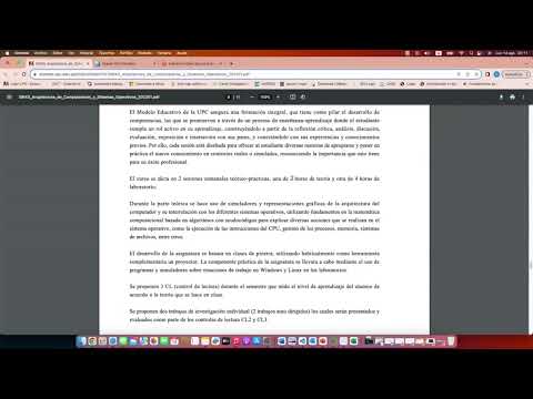 Arquitectura de computadoras y sistemas operativos