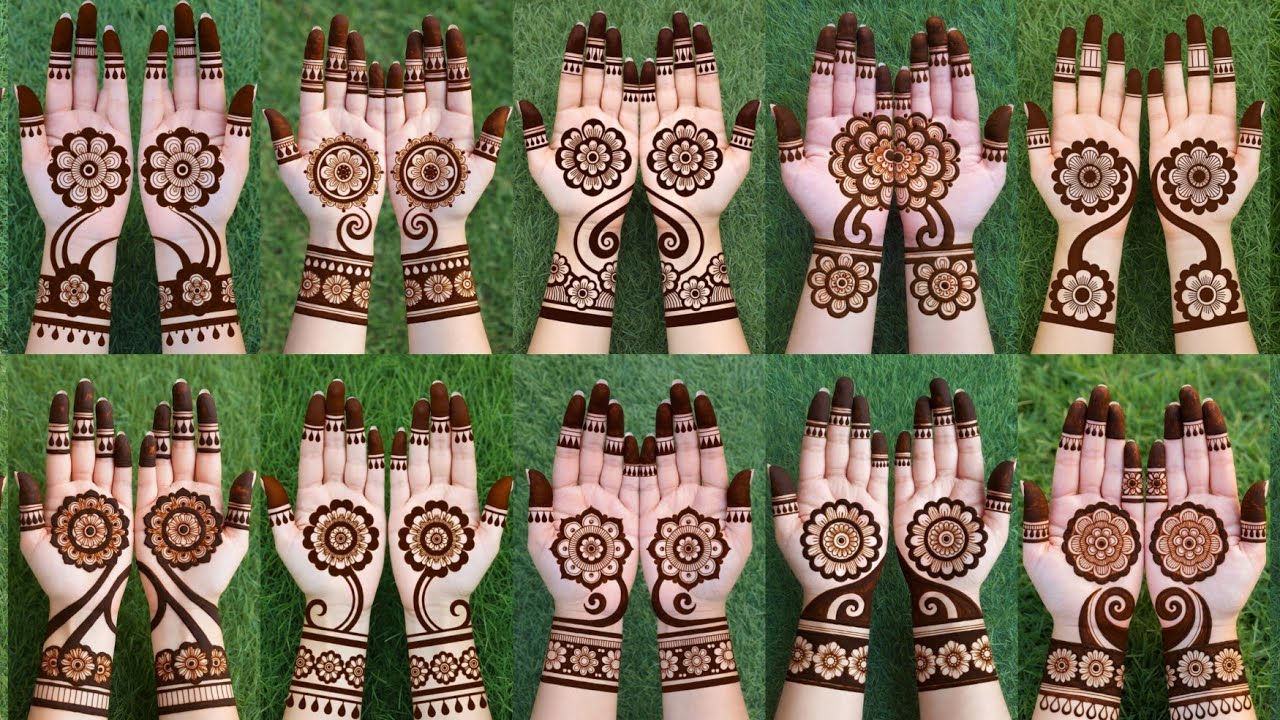 Simple Mehndi ke designs ll Mehndi design ll Mehndi ll 