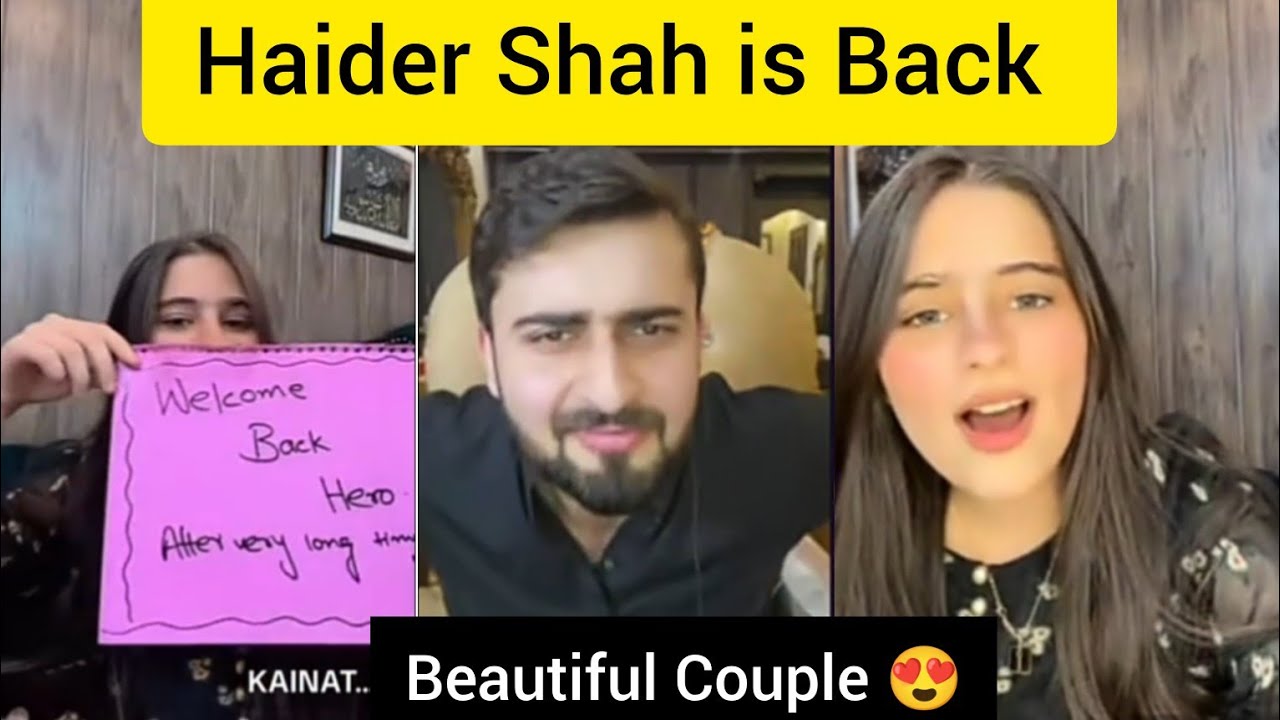 Haider Shah Tiktok Live | Kainat vs Haider Live Match | Haider Shah is Back