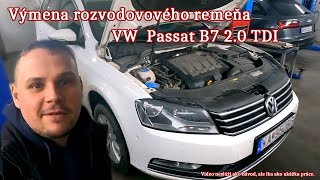 Výmena rozvodového remeňa | VW Passat B7 2.0 TDI