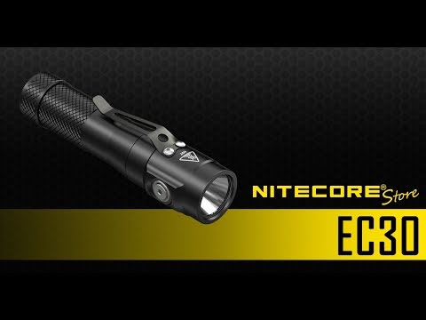 NITECORE EC30 1800 Lumen Ultra Compact Everyday Carry Flashlight