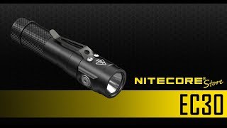 Discontinued Nitecore Ec30 1800 Lumen Ultra Compact Everyday Carry Flashlight