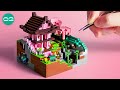 Tutorial 02  lets make minecraft cherry blossom house  asmr