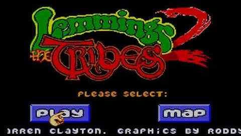 Sega Master System - Lemmings 2 - The Tribes Intro