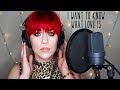 I want to know what love is  foreigner live cover by brittany j smith