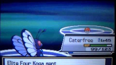 Pokemon HG mono-bug type run part 23 Koga