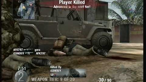 Black Ops Wii - Gun Game - Firing Range