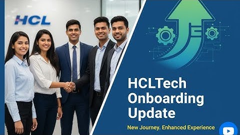 Hcltech onboarding update | hcltech 