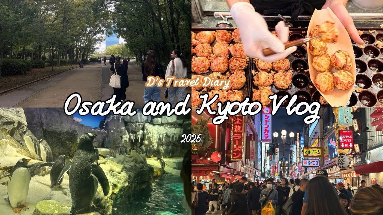 D’s Travel Diary | Wandering Osaka and Kyoto 🎎