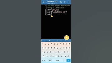 How to convert string to lower case in Python #shorts #viral #programming #python3 #python