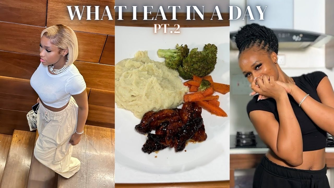 What I Eat in a Day Pt.2: Shopping / Healthy lunch & dinner recipes