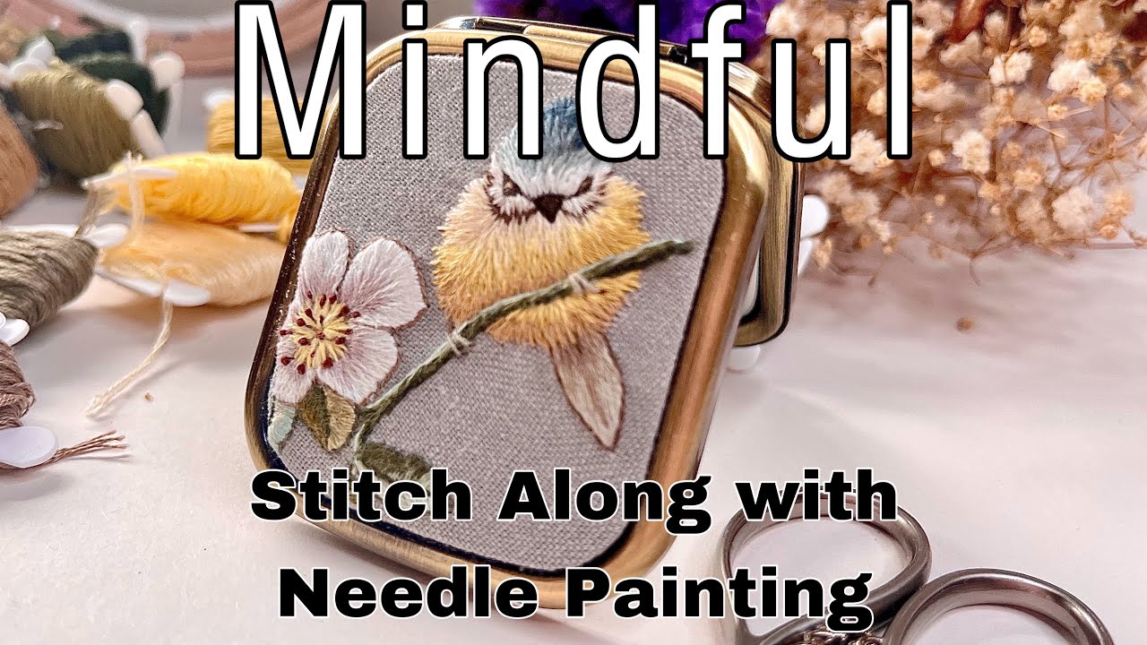 Needle painting embroidery' by Trish Burr – book review – allsewpetite