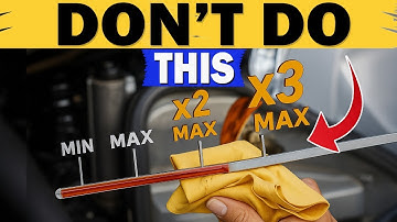 Doe dit nooit na een oliewissel! Het zal uw motor snel kapotmaken.