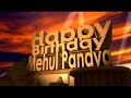 Happy Birthday Mehul Pandya