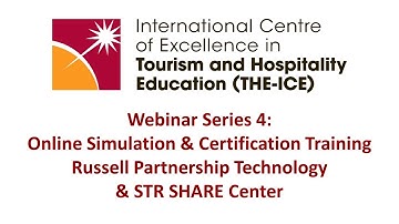THE-ICE Webinar Series 4: Online Simulations and Certification Training
