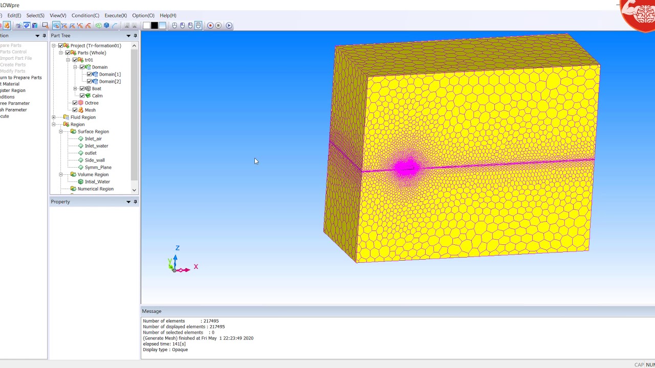 Scflow Rescale Simulation Setup 61 Training 1 Execute CFD scFlow - YouTube