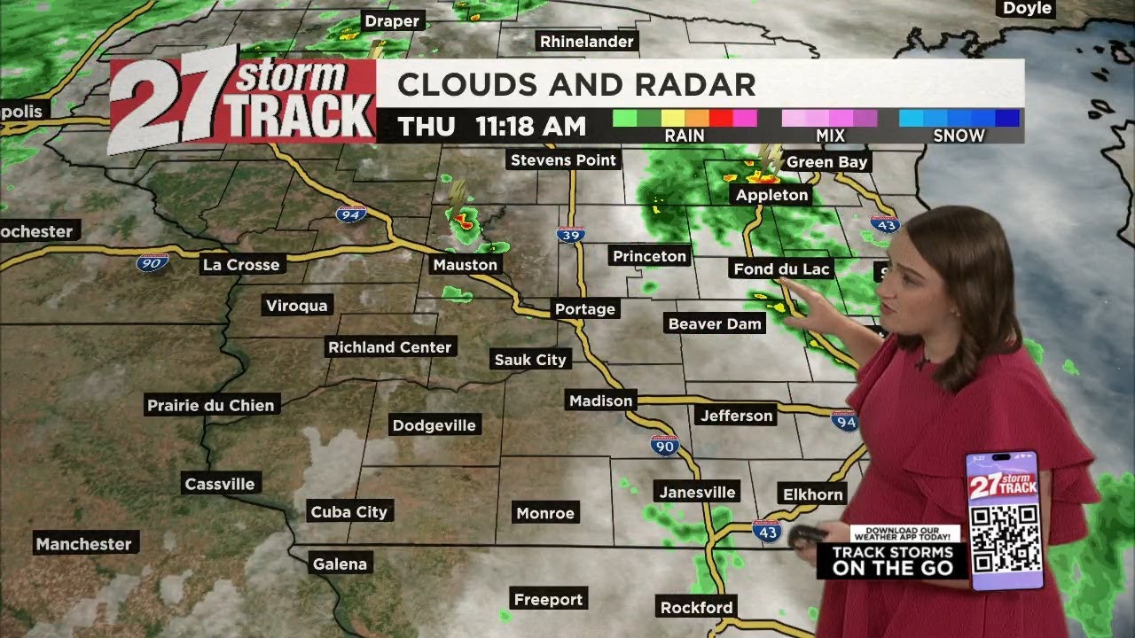 Scattered strong to severe storms possible Thursday afternoon and ...