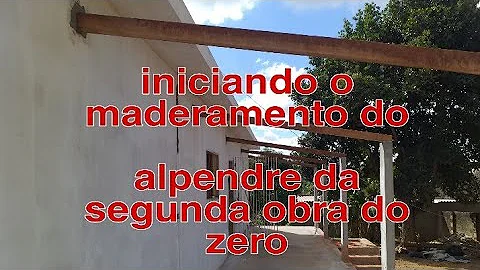 Como se faz um alpendre?