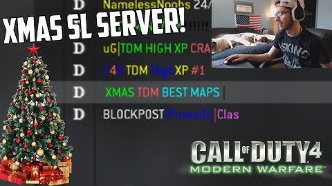 New Christmas CoD4 SL Server!