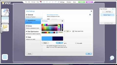Wix Online Portfolio | Page Setup (Part 1)