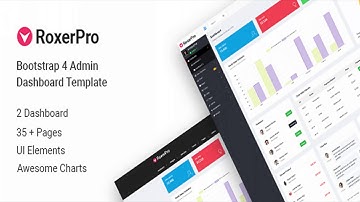RoxerPro - Bootstrap Admin Dashboard Template | Themeforest Website Templates and Themes