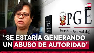 Procuraduría niega ingreso a exfuncionaria María Caruajulca