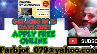 Apply a Job in Indias Top Companies Salary upto 15 LPA|Online Apply.