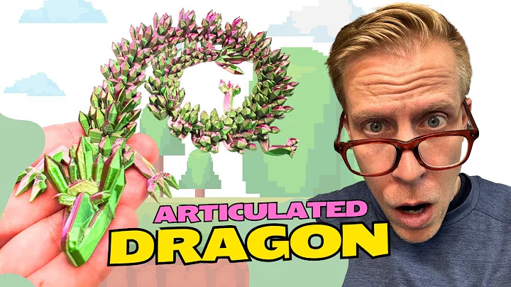 WATCH ME 3D Print this Articulated Dragon!