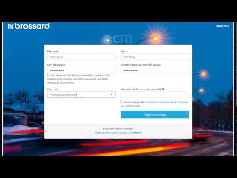 Ville de Brossard | B-CITI - Créer un compte B-CITI avec votre servicarte ou carte de bibliothèque.