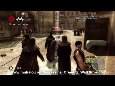 Assassin's Creed 2 Walkthrough - Mission 14: Ace Up My Sleeve HD -