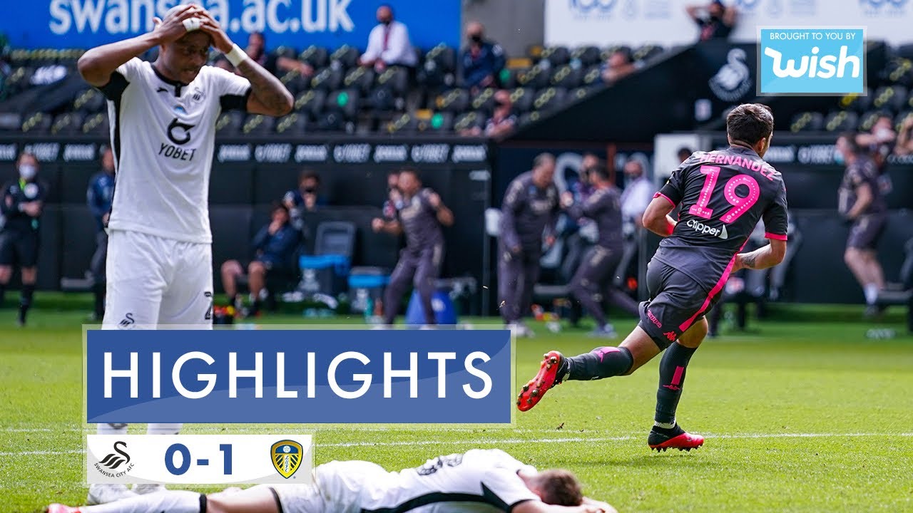 Afslut Illusion træt af Highlights: Swansea City 0-1 Leeds United | 2019/20 EFL Championship -  YouTube