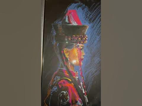 Уран зураг зурадаг буриад хүбүүгөөр зургаа зуруулааб😊 - YouTube