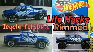 Bikin pendek hot wheels toyota tundra #tutorial