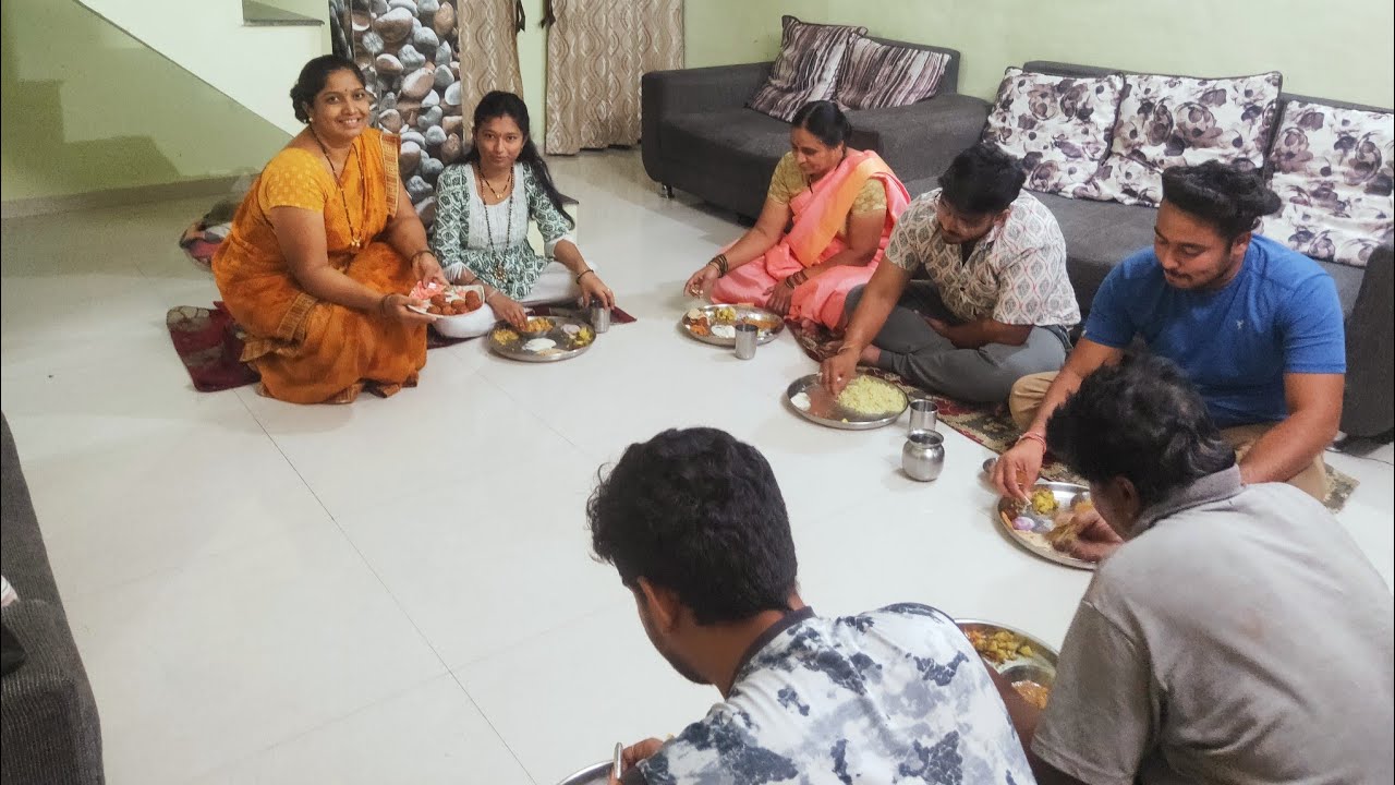 पुजाचे मिस्टर काय करतात..?सर्वांना आज मस्त मेजवानी..😋