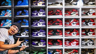 BEST Drop Front Shoe Box For Sneaker Collection!? (Sneaker Throne Container)