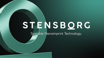 STENSBORG: Scalable Rolling Nanoimprint Lithography I Company Video