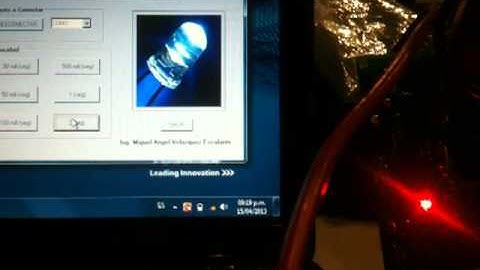 Encendio de un Led con Visual Basic 6.0