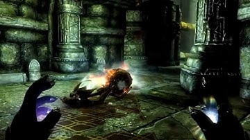 Death Light made with Skyrim Creation Kit