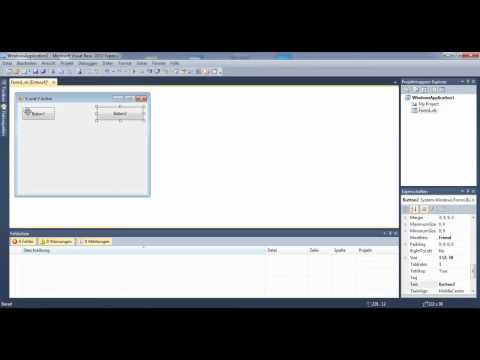Microsoft Visual Basic 2010 Express Tutorial #006 - X und Y Achse [Deutsch]-[HD]