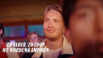 Stef Classens & Coen Classens - Zo Vader, Zo Zoon (We Worden Kampioen) [Official Music Video]