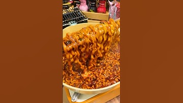 Korean Butter Buldak Ramen with Buldak Sauce