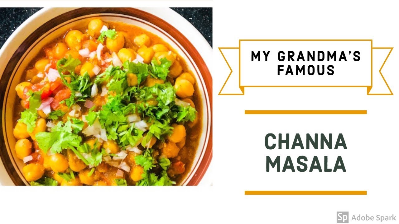 Chana MasalaChole MasalaChickpea curry video in Malayalam with