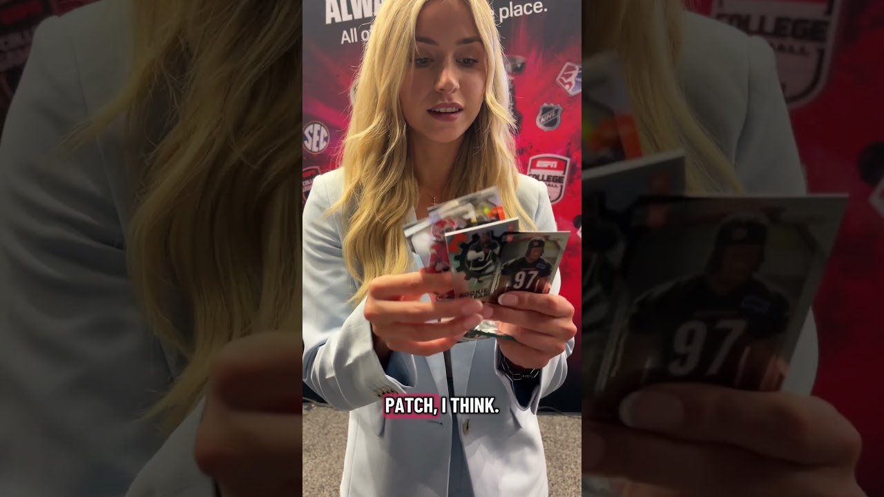 Katie Feeney wants to pull her fellow Penn Staters👀👀 #nfl #sportscards #Superbowl #espn