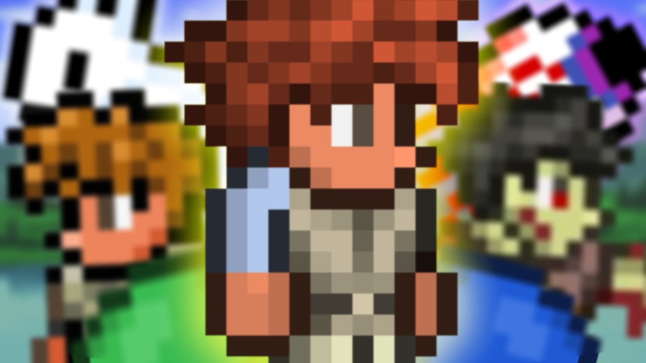 Playing Terraria Master Mode part 1 - YouTube