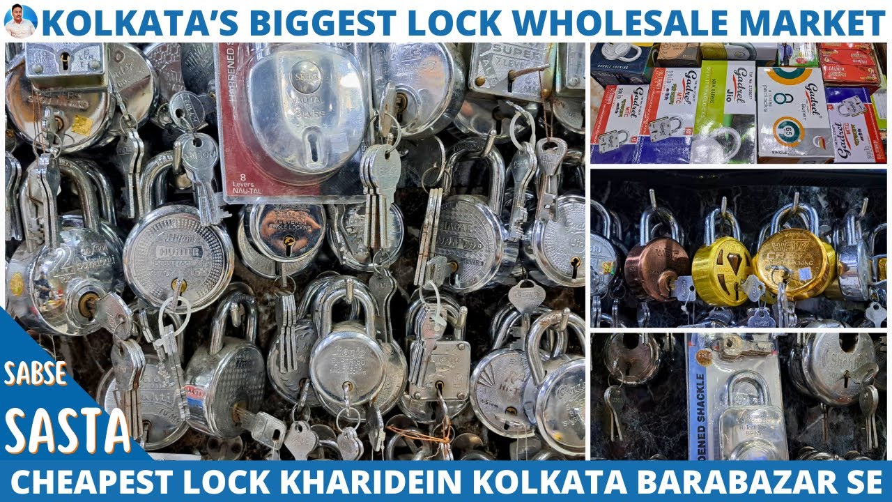 Sabse Cheapest Lock Milega Yaha | Lock Wholesaler in Kolkata