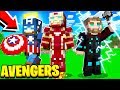 BEATING MINECRAFT AS SUPERHEROES!