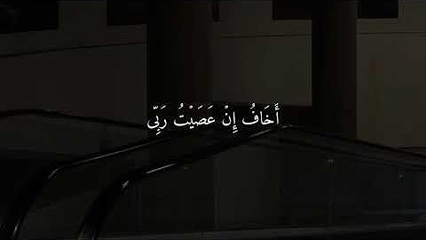 من سوره الزمر ايه( ١٣)تلاوة عبدالرحمن مسعد