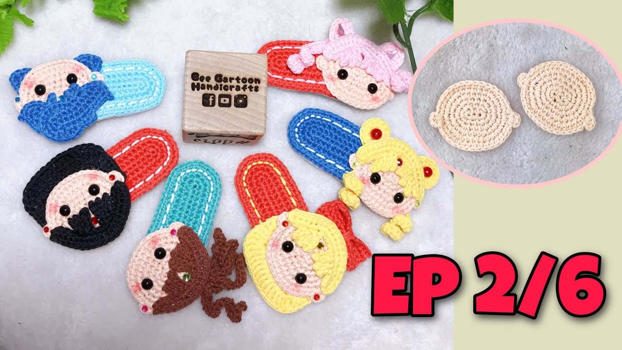 Sailor Moon Crochet Ep 2/6 : ถักกิ๊บเซเลอร์มูน