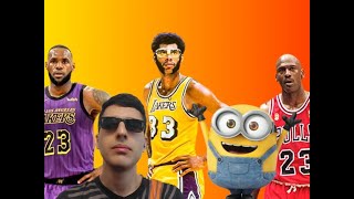 MINIONS BASKETBALL VS ME (MICHAEL JORDAN , KAREEM ABDUL-JABBAR , Lebron James )!!!